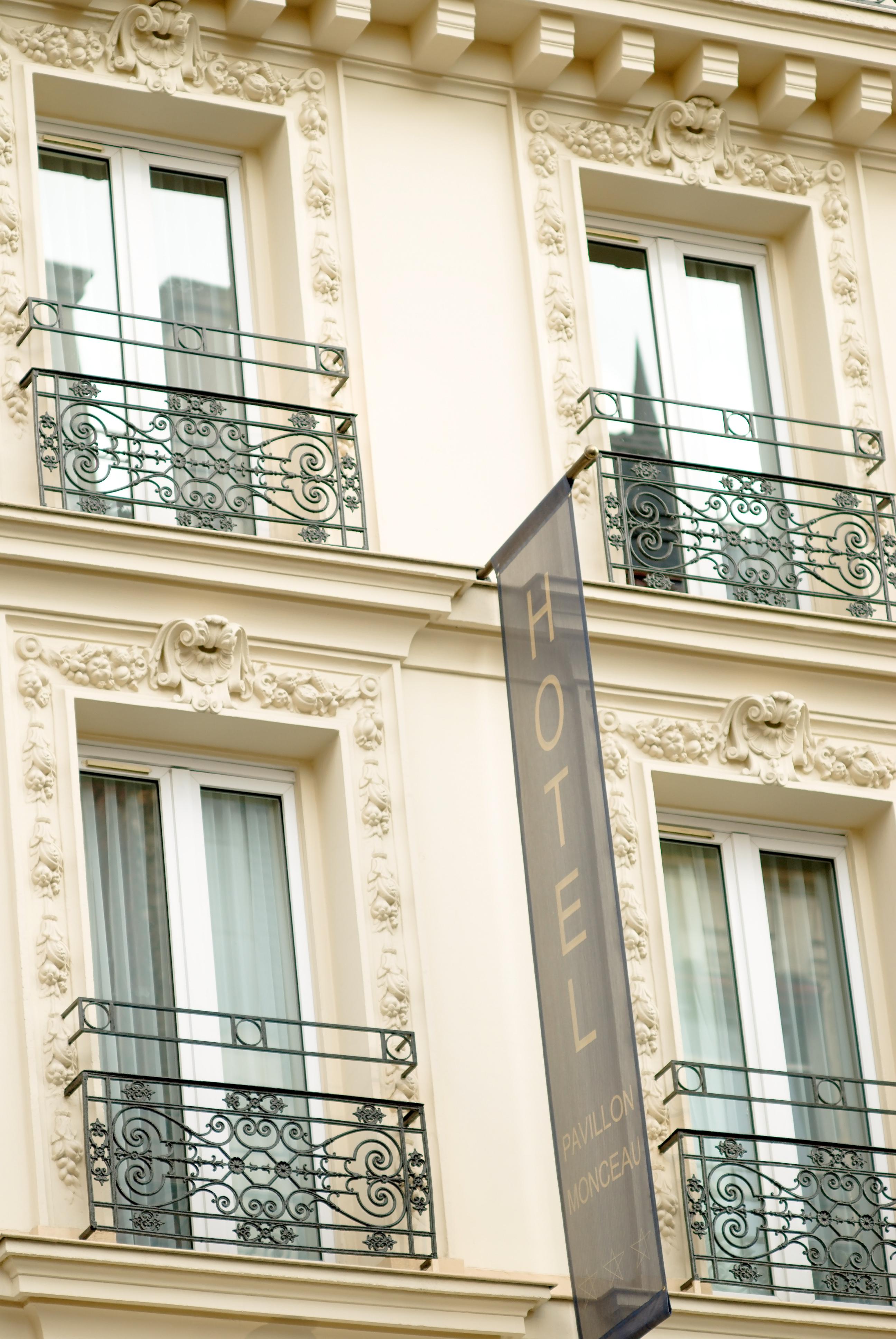 Pavillon Monceau Hotel Paris Bagian luar foto